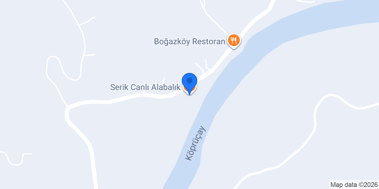 Serik Canlı Alabalık konumu