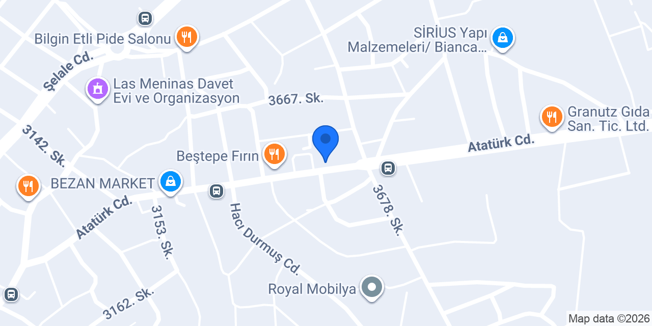 HAS ERTOPÇU YAPI MARKET konumu