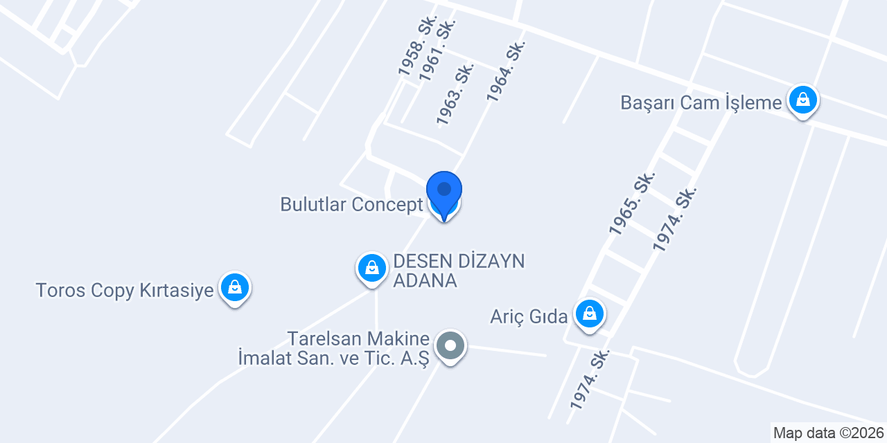 Bulutlar Concept konumu