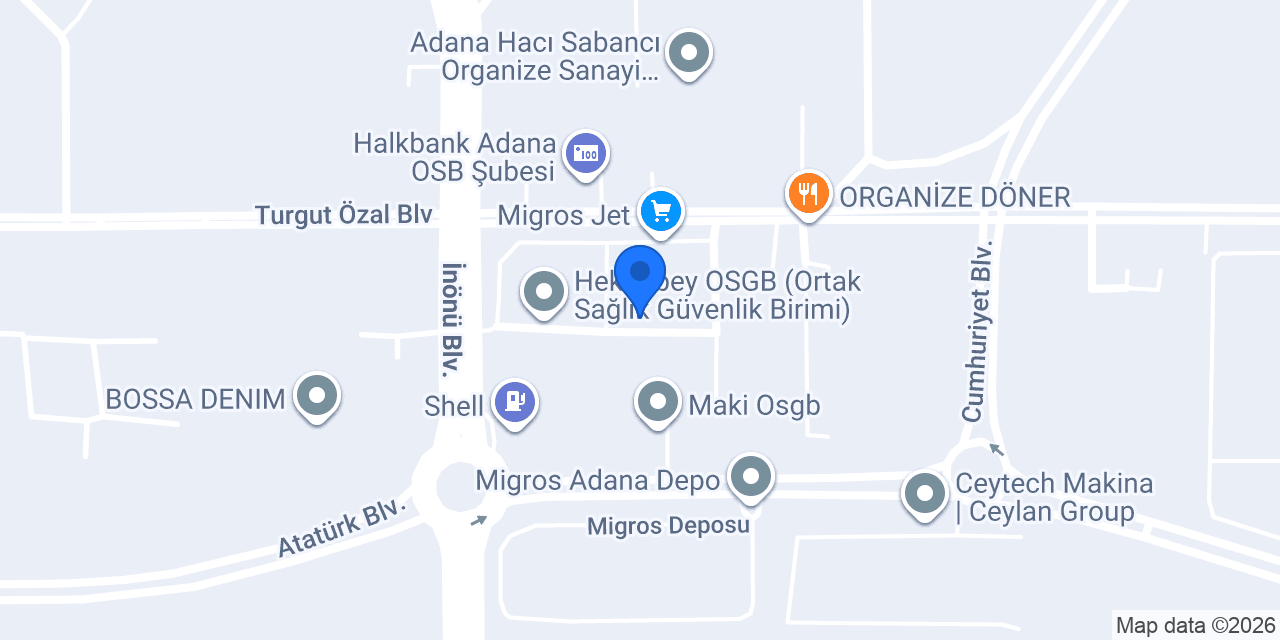 Anatolia Mimarlık konumu
