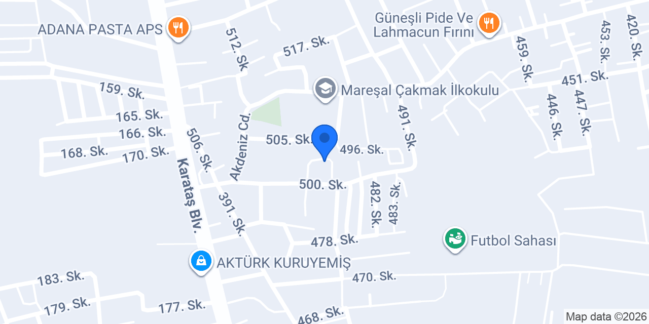 adana psikolog konumu