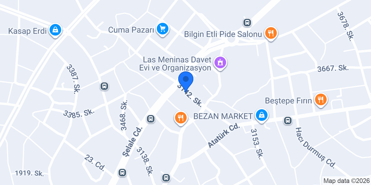 Bilgili Cam konumu
