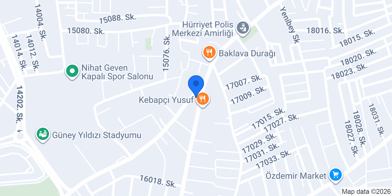 Turan Berber Salonu konumu