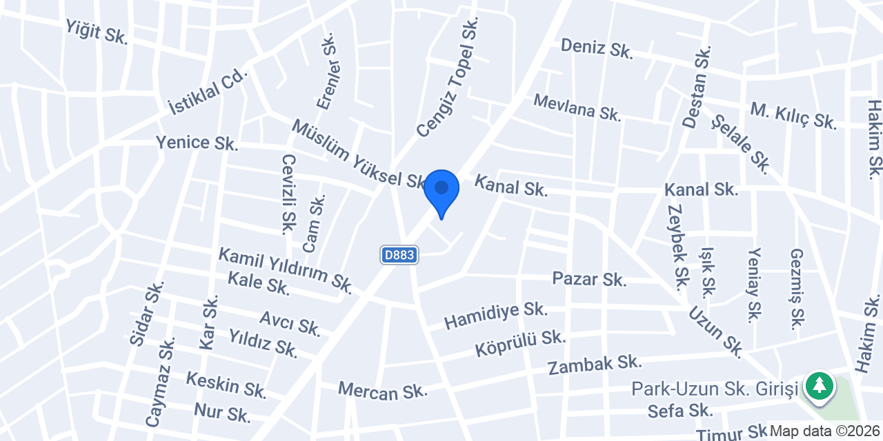 Tekinalp veteriner kliniği konumu