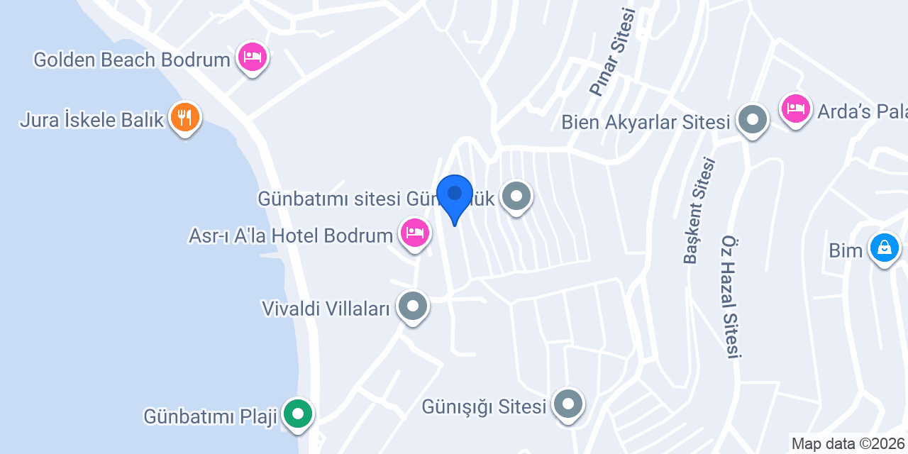 ALL ABOUT BODRUM konumu