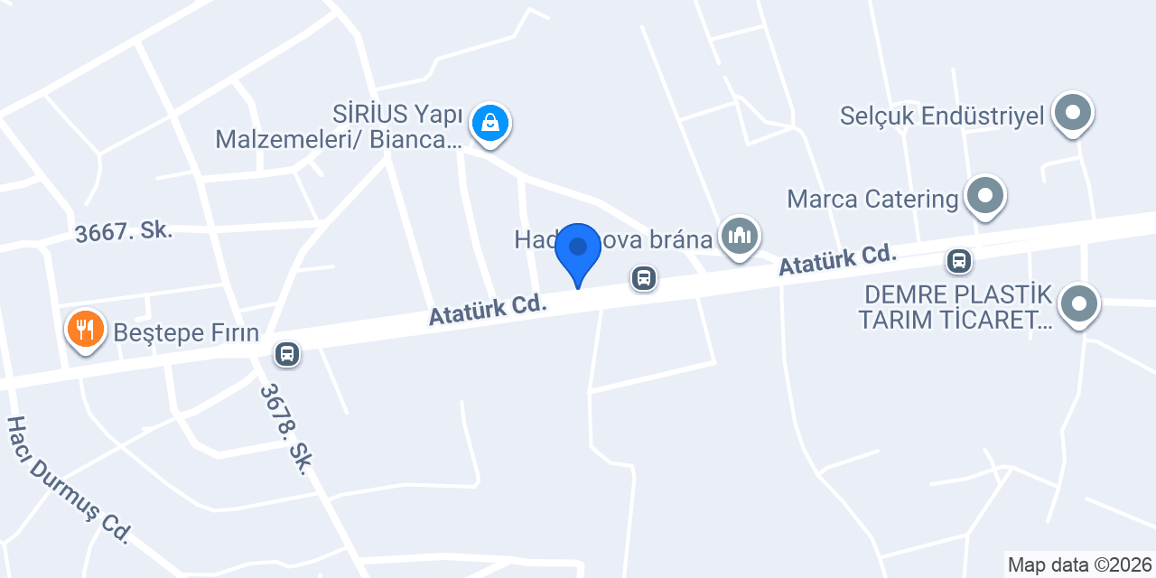 Granutz Gıda San. Tic. Ltd. Şti konumu