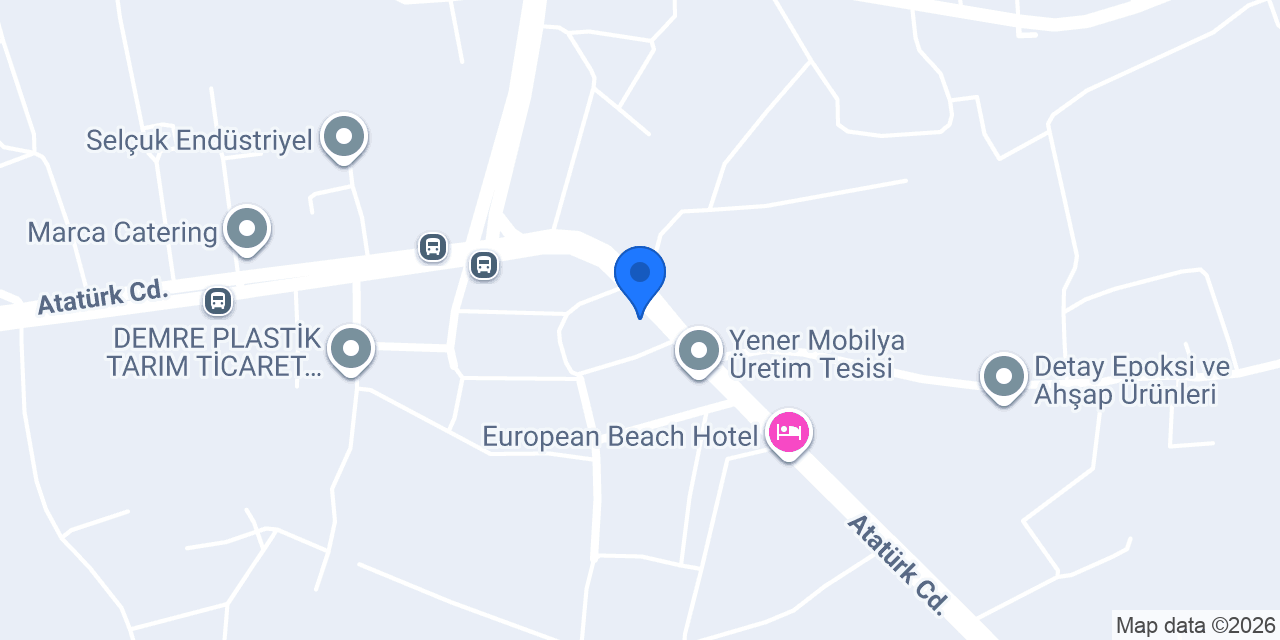 Konyalı Süslü Rot-Balans konumu