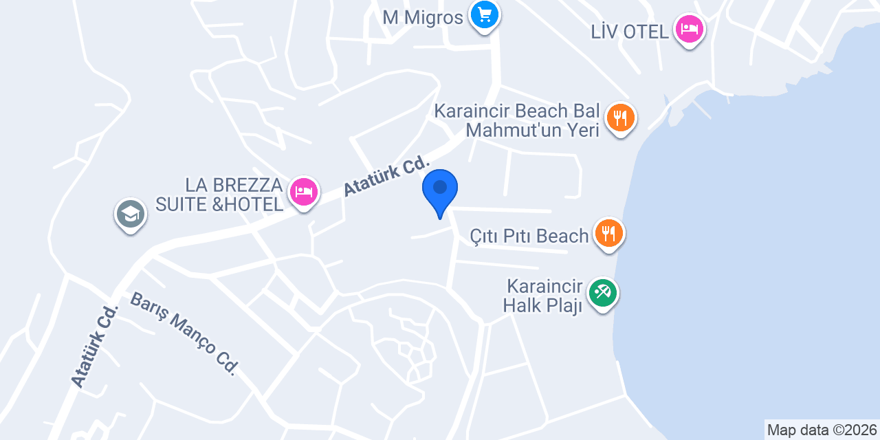 Nihal Pansiyon konumu