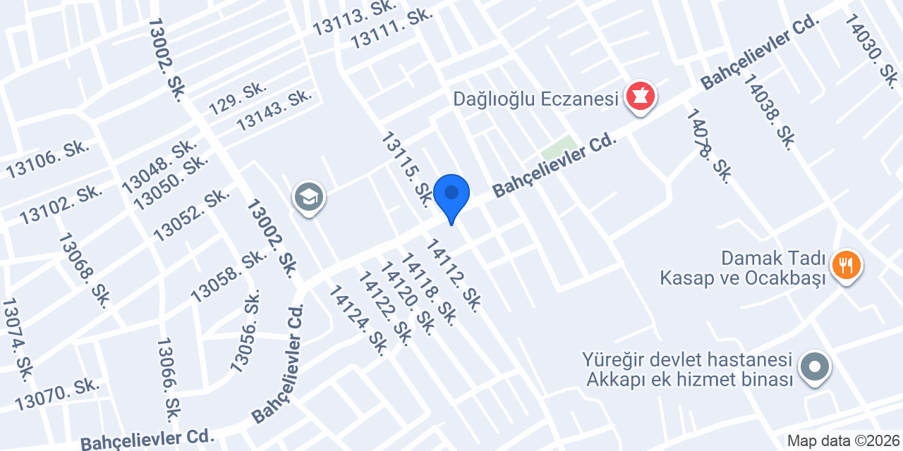 Süleyman Usta Kebap konumu