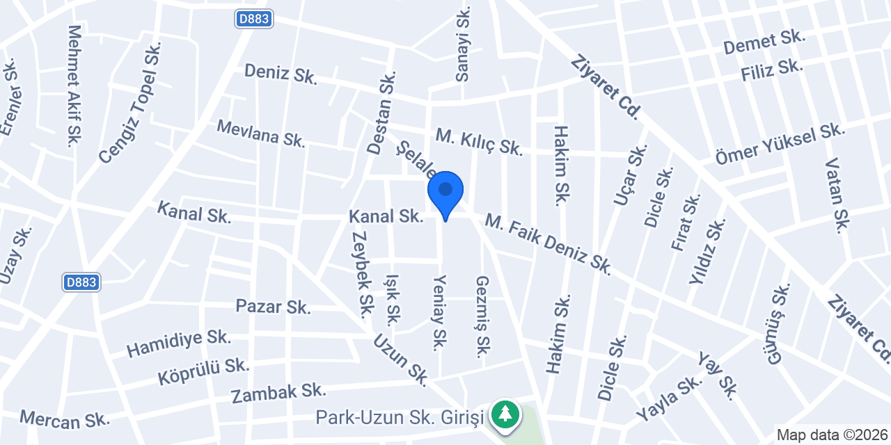 Huzur TİCARET konumu