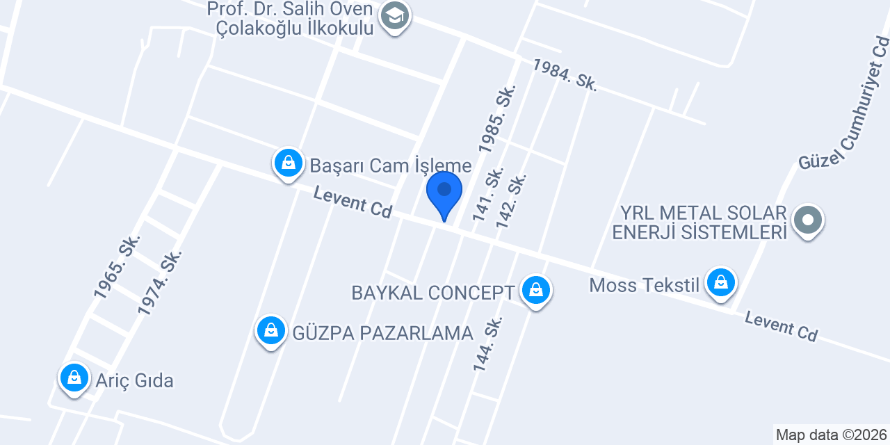 ADANA PUFDEKOR konumu