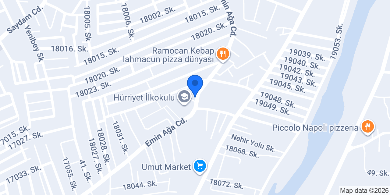Evgin Eczanesi konumu