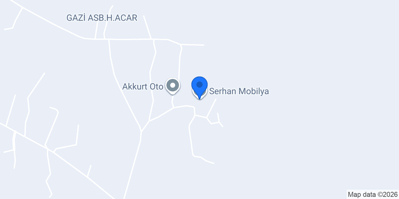 Serhan Mobilya konumu