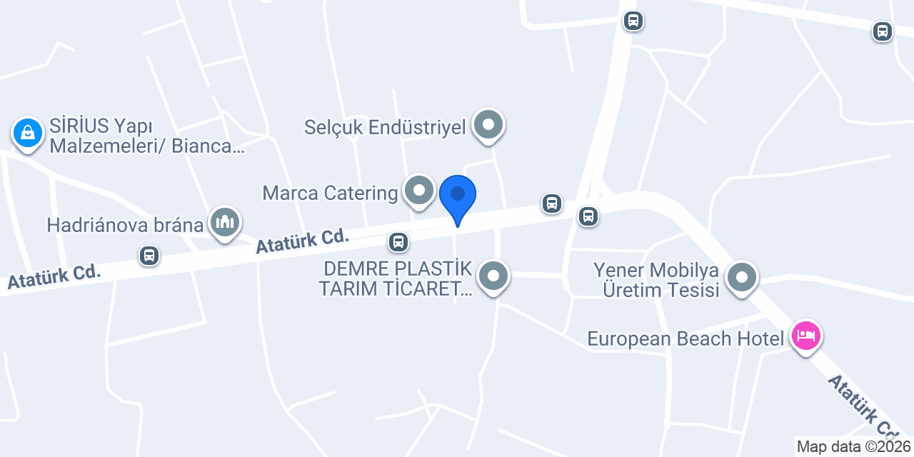 Akdeniz Global Metal konumu