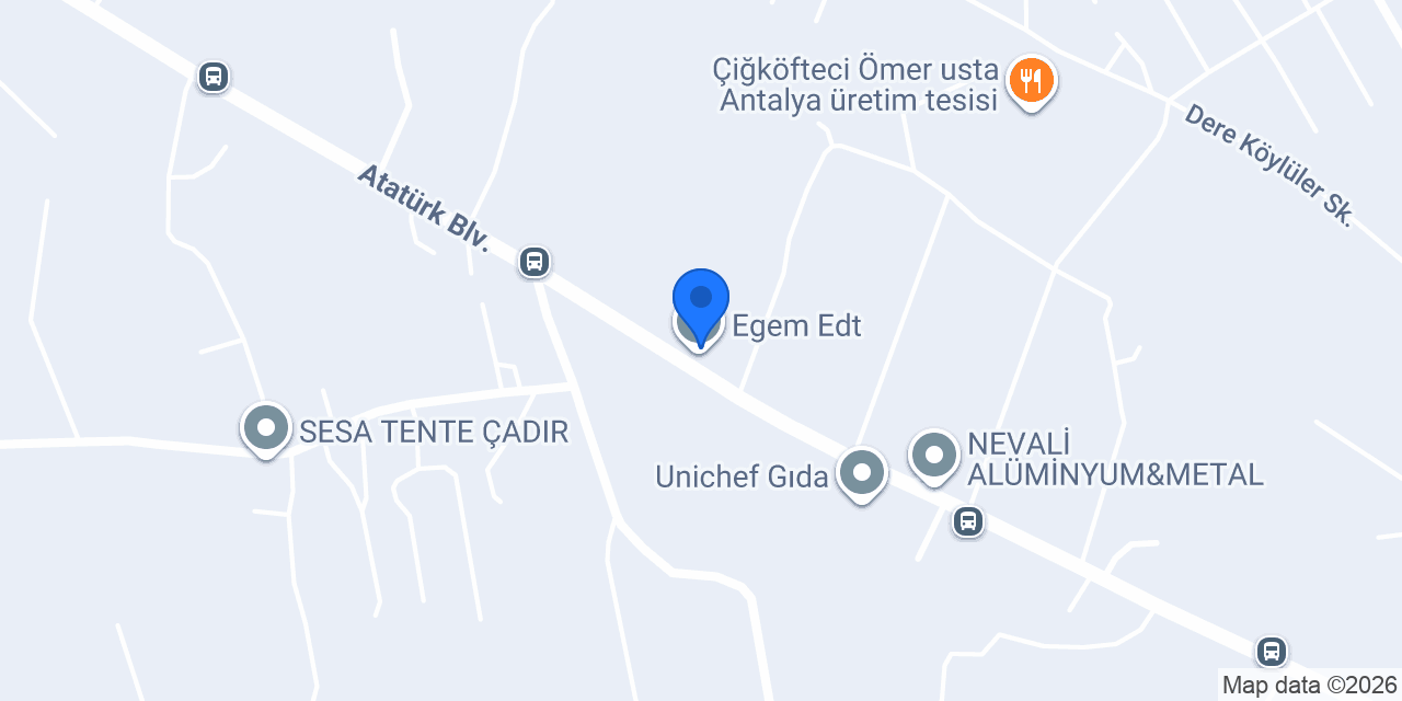 Egem Edt konumu