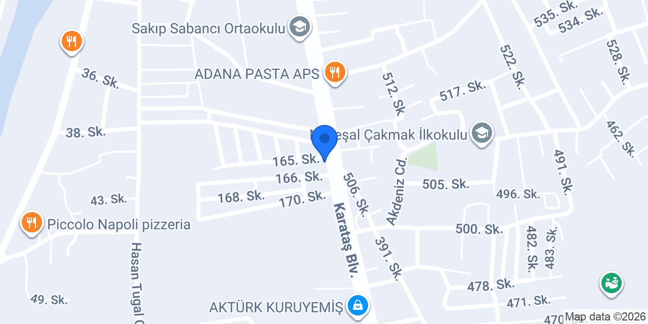 Bulvar Cafe konumu