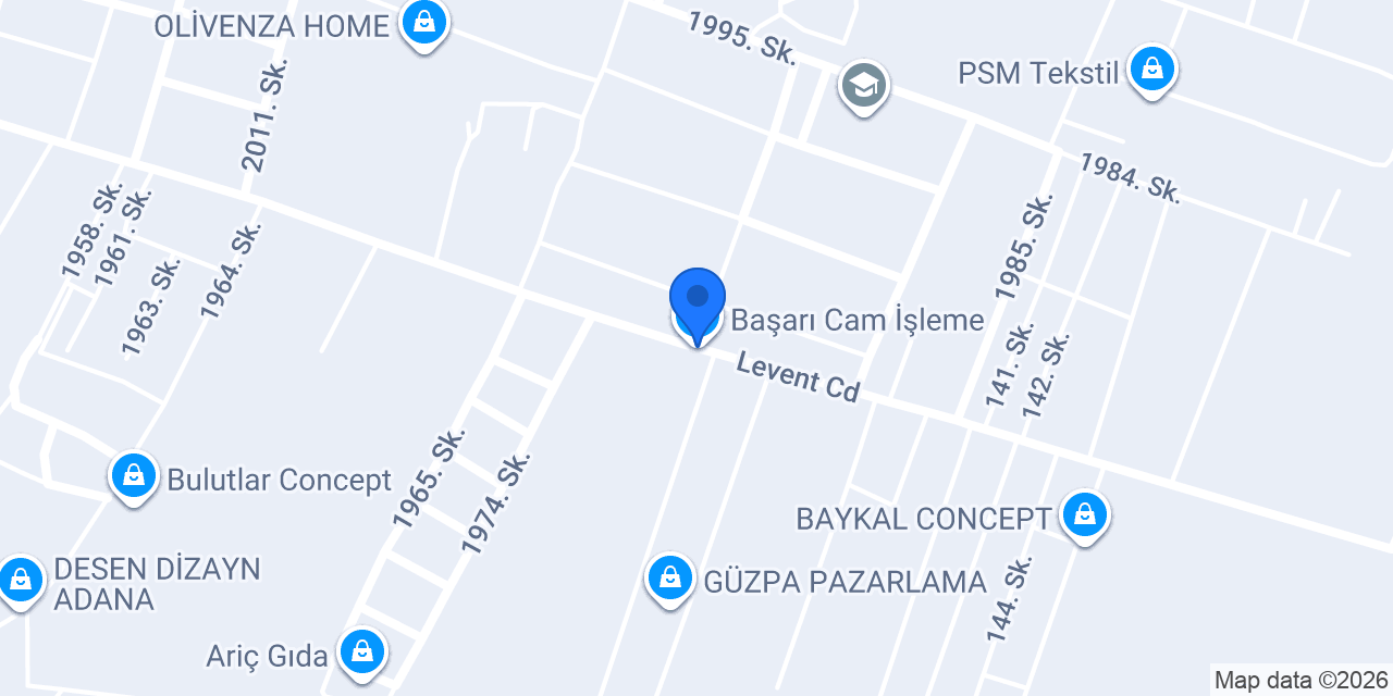 Başarı Cam İşleme konumu