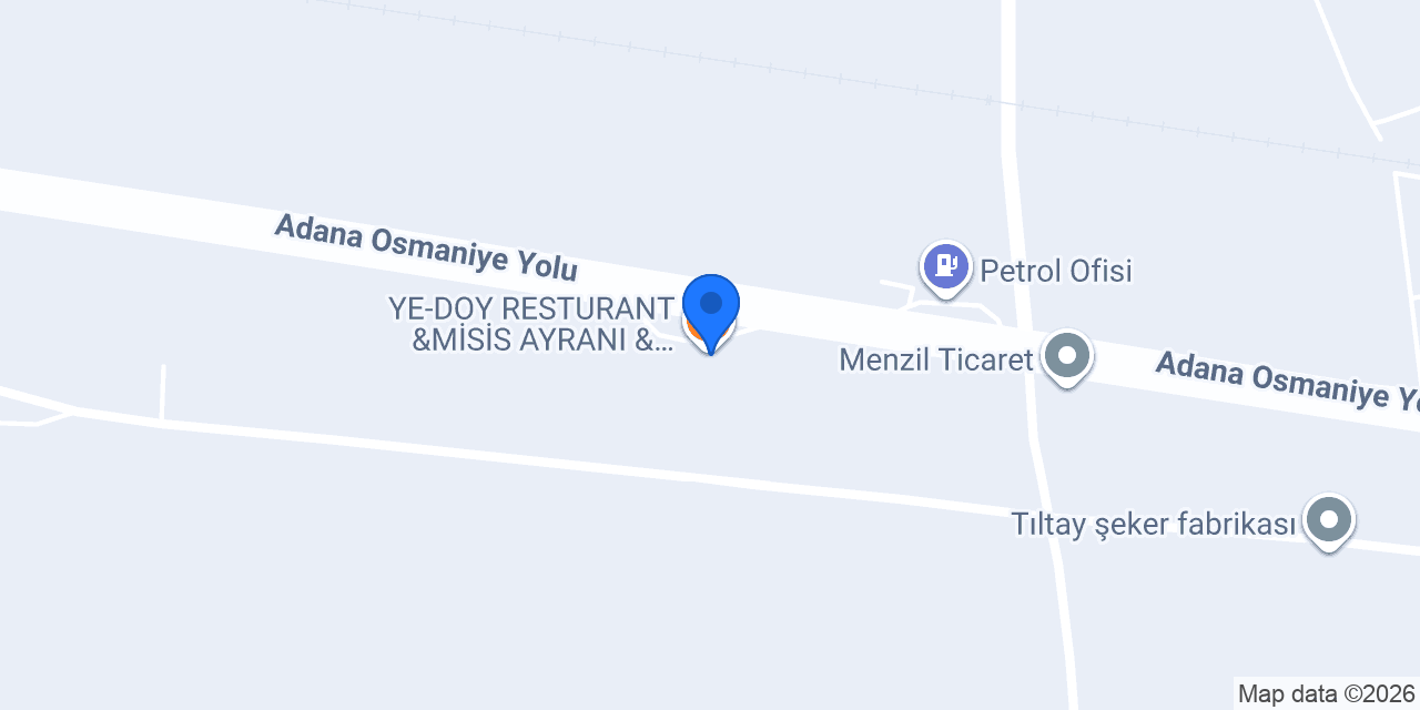 YE-DOY RESTURANT &MİSİS AYRANI & SIKMA konumu