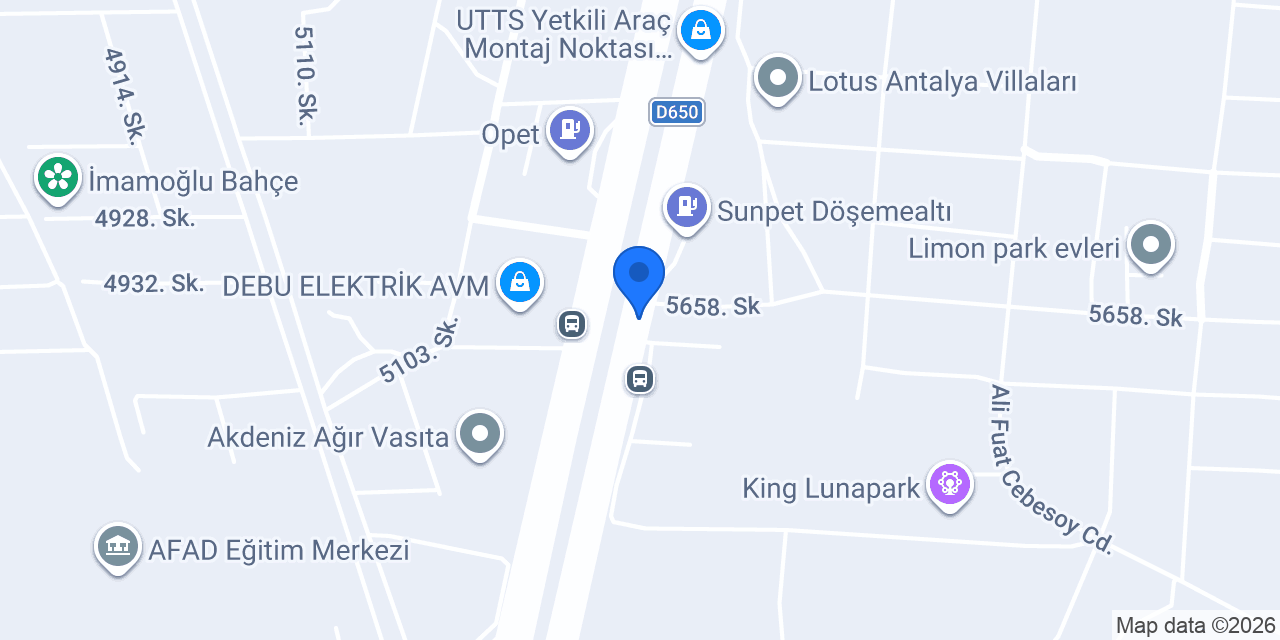 Kütahya Seramik konumu