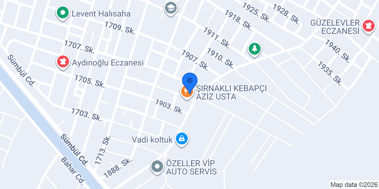 Öztekin Yapı Seramik konumu