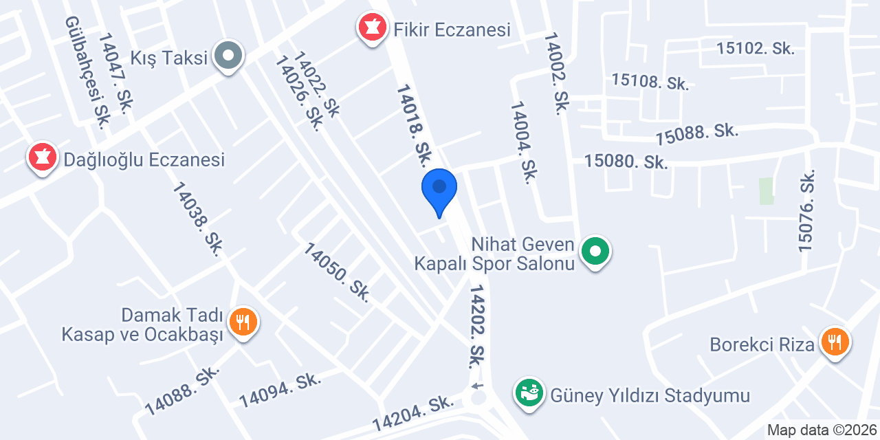 YeniYol Sağlık Kabini konumu
