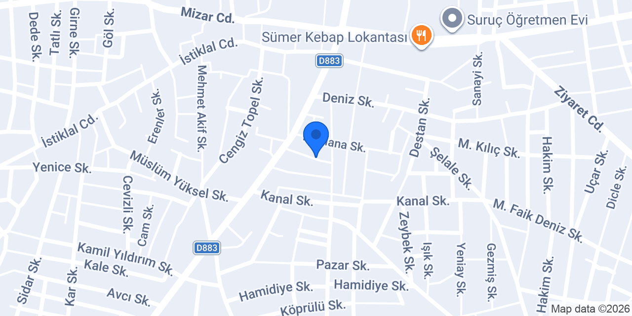 SURUÇ MİS AMASYA TUR konumu