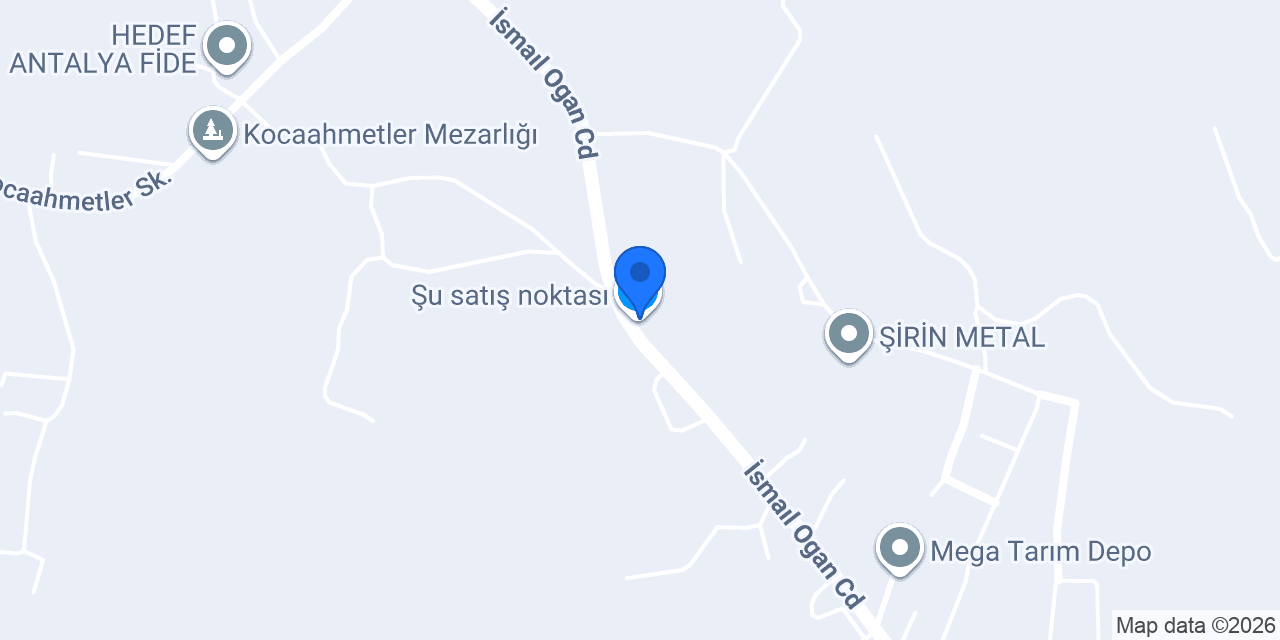 Aksu Çayı Sulama Birliği konumu