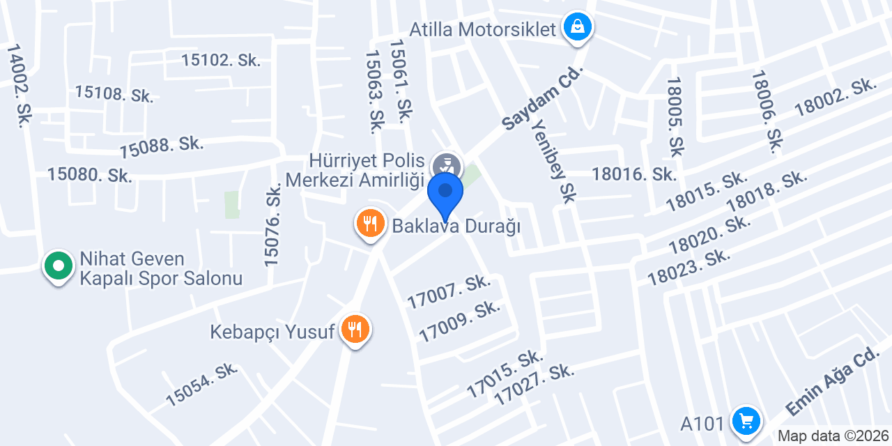 Öz Çevikgoz Kaporta konumu