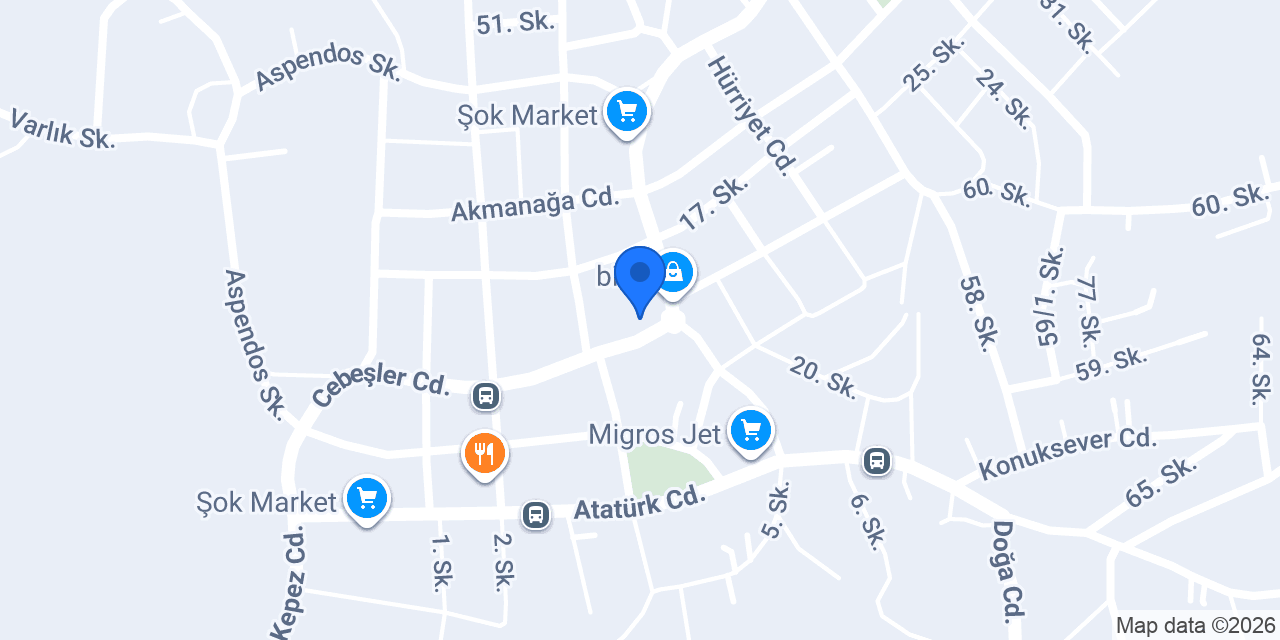 Vetek Elektrik konumu