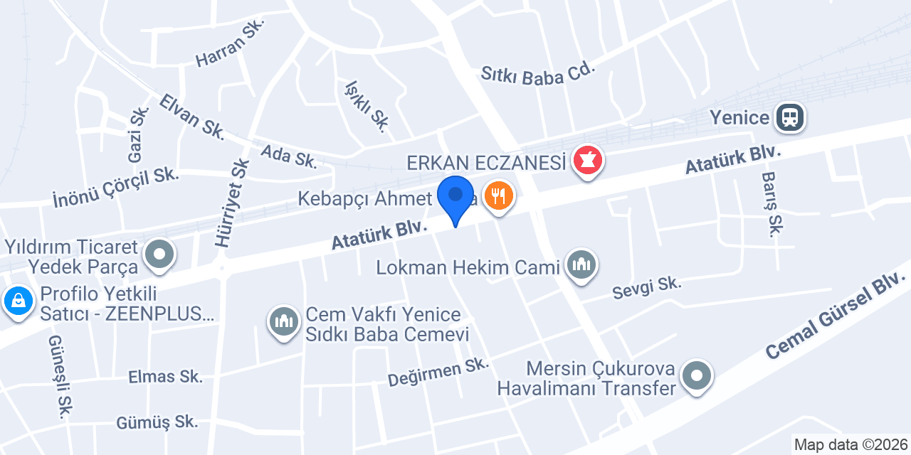 Diş Hekimi Mert Can Dadaloğlu konumu