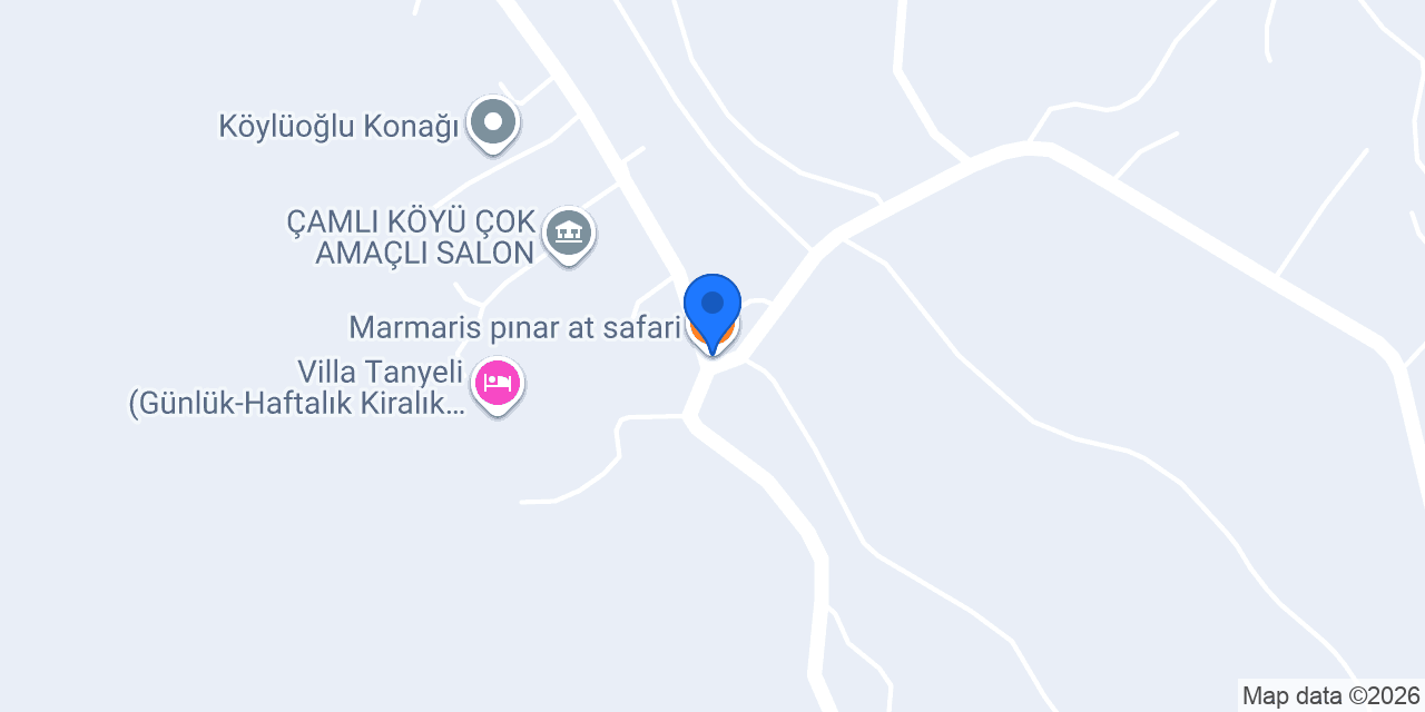 Marmaris pınar at safari konumu