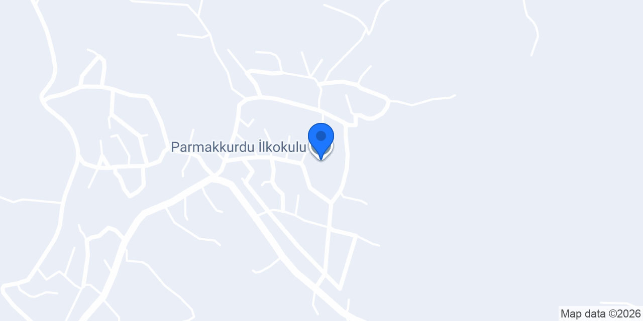 Parmakkurdu İlkokulu konumu