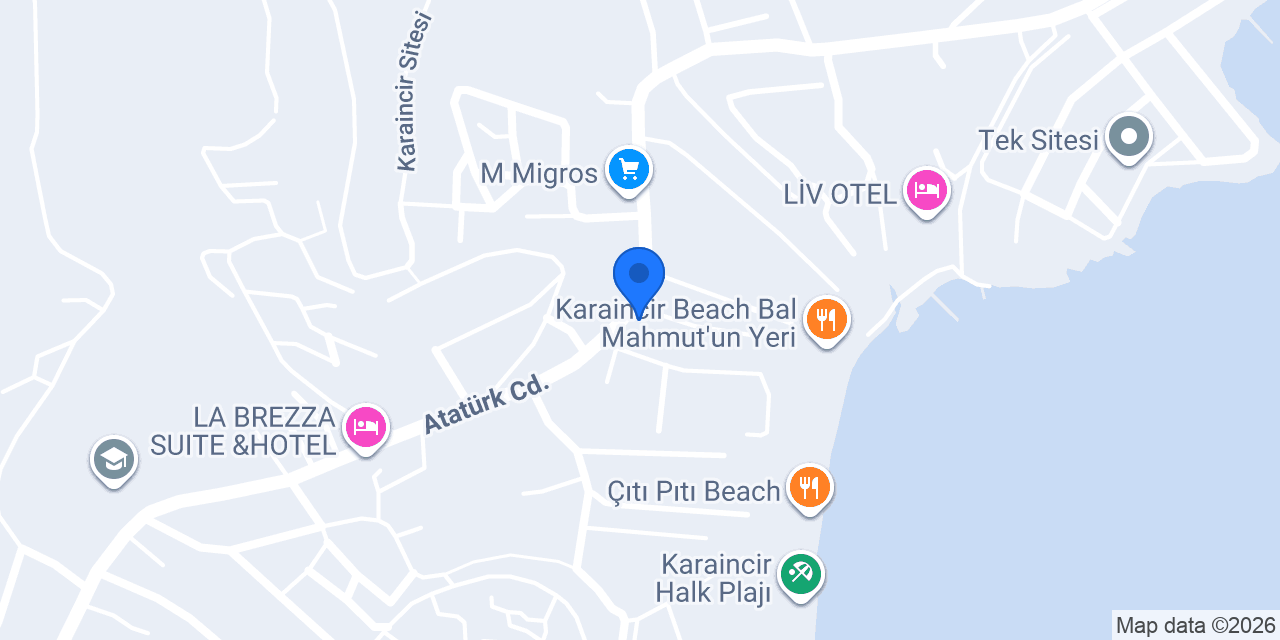 Bal Mahmut Aslı Motel konumu