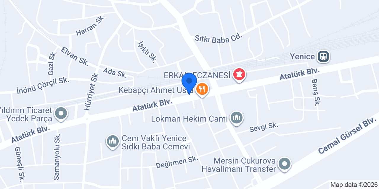 Yenice Pide Pişirim Fırını konumu