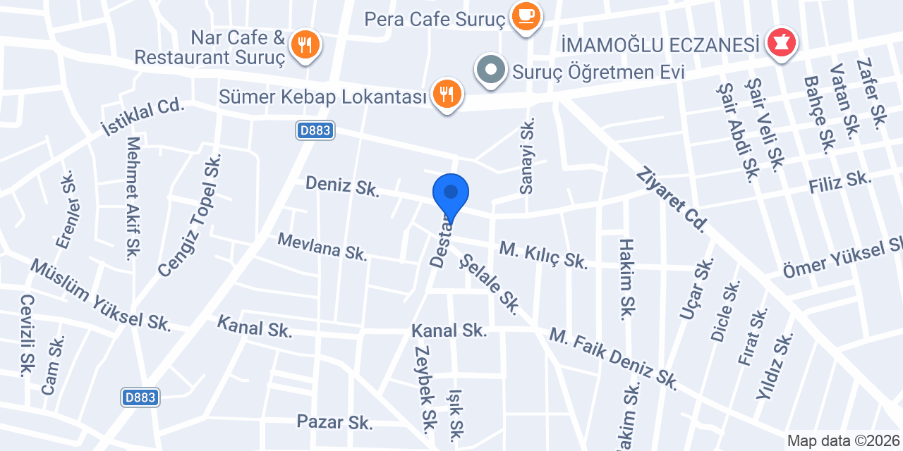 MODA CENTER konumu