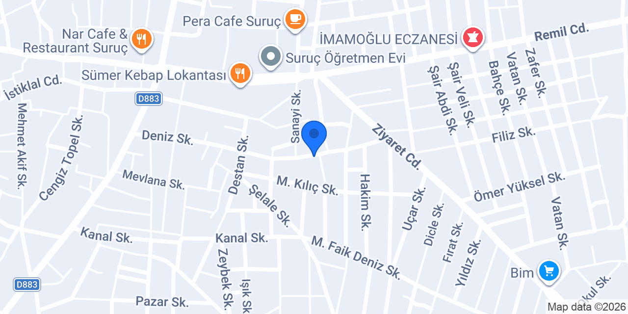 Ünal Elektronik konumu