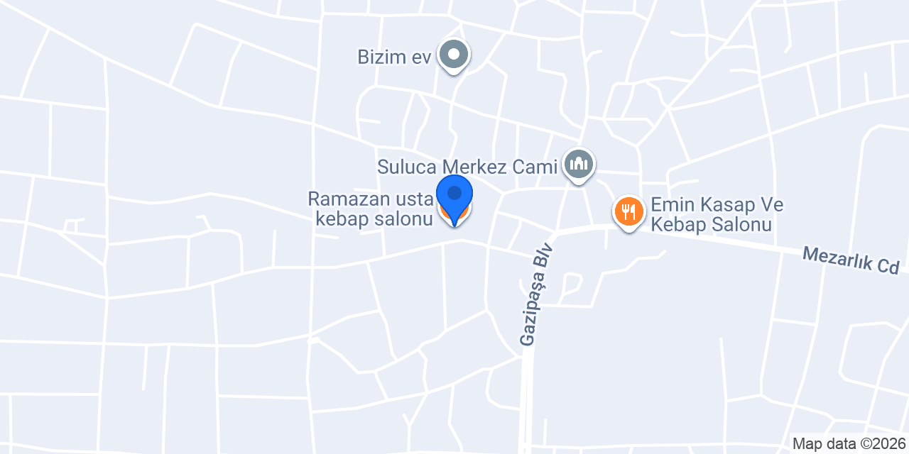 Ramazan usta kebap salonu konumu