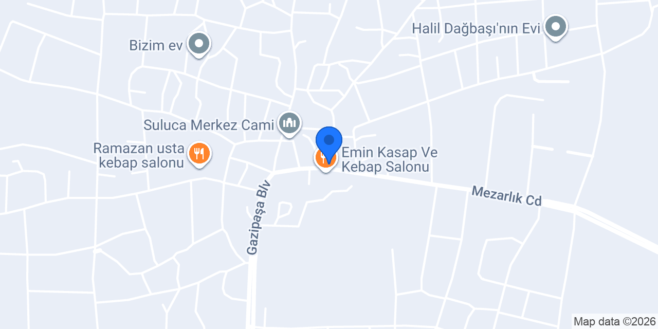 ZİYAFE DÖNER (SULUCA) konumu