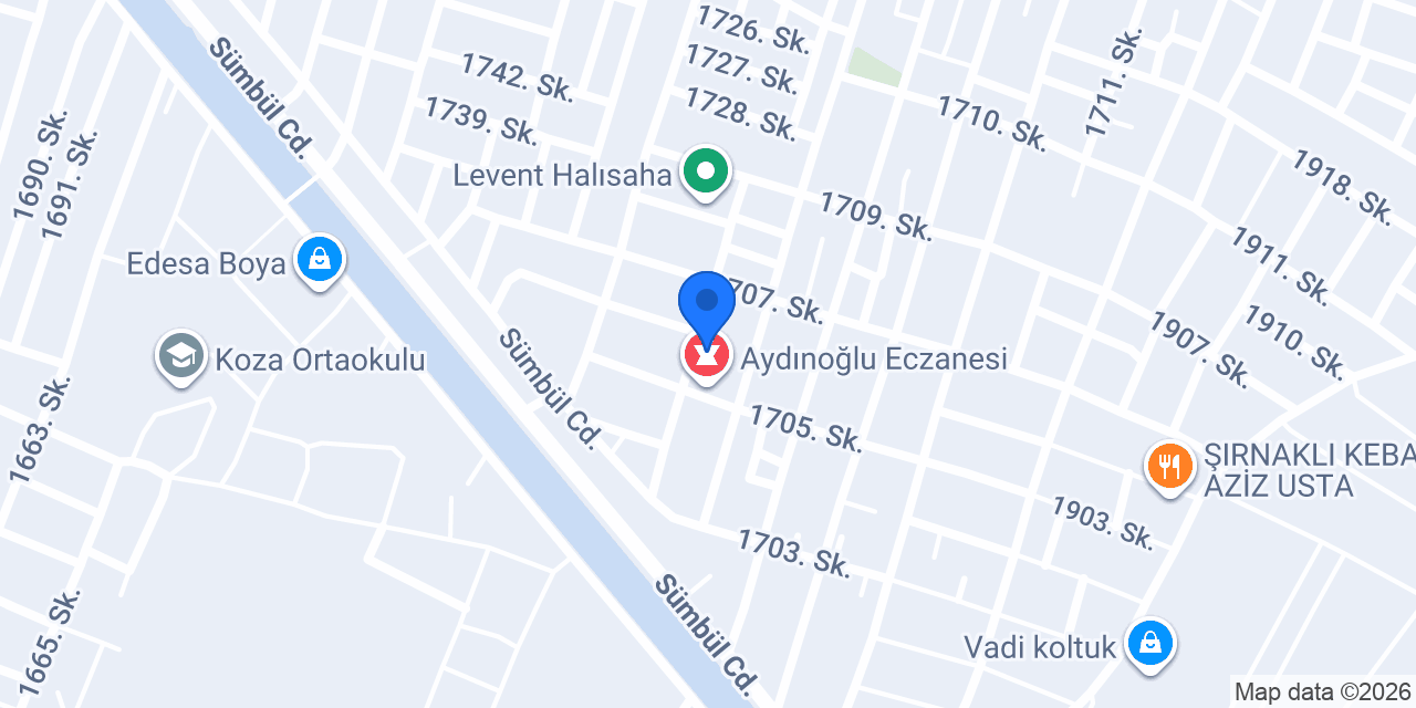 Ozgen Eczanesi konumu
