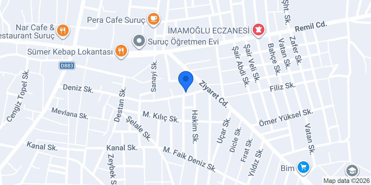 Denktaş Elektronik konumu