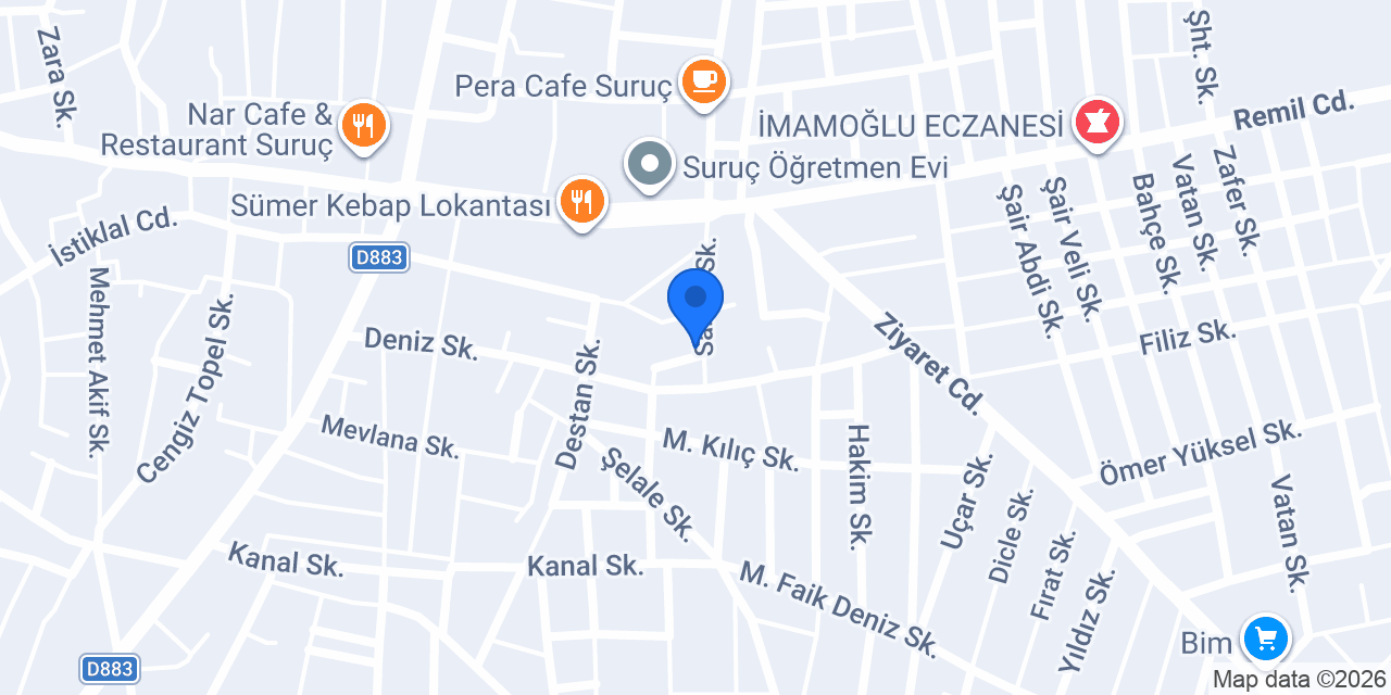 Nur buket çiçekcilik ve hediyecilik konumu