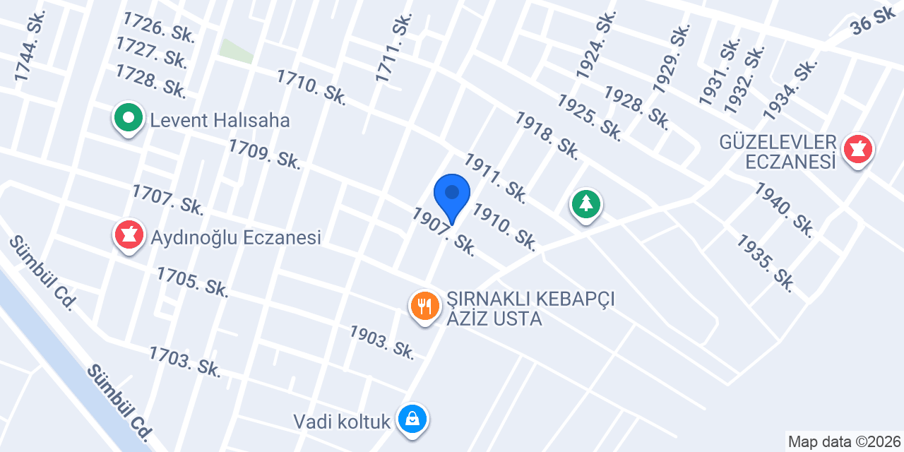 uğurtekstekstil konumu