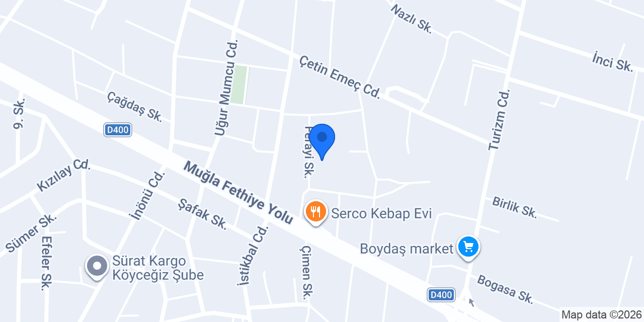 VILLA ÇAĞIL konumu