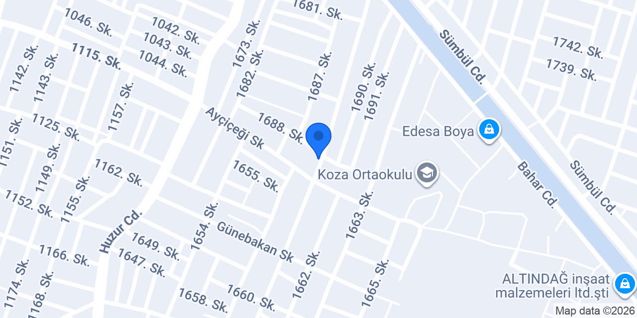 Güneyim Mobilya Ve Aksesuar konumu