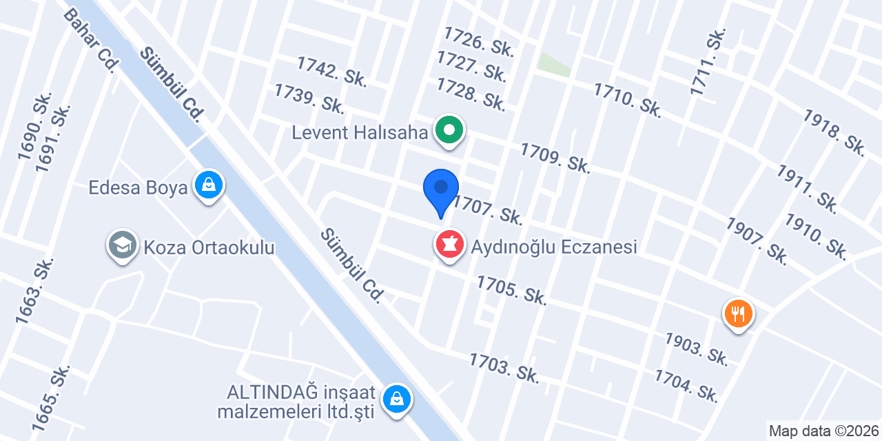 Erdaş Eczanesi konumu