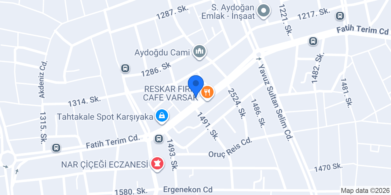 Zeki Erkek Kuaförü konumu