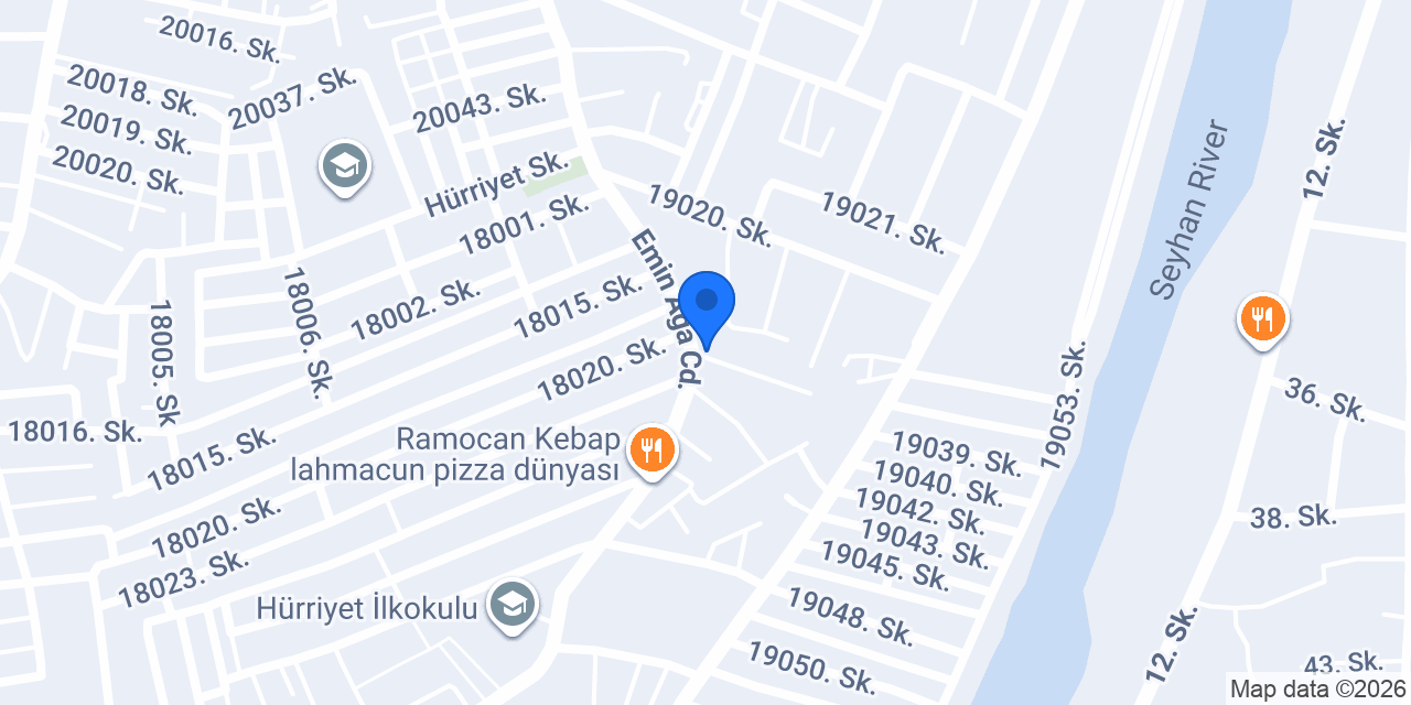 Özlem 1 Ekmek Fabrikası konumu