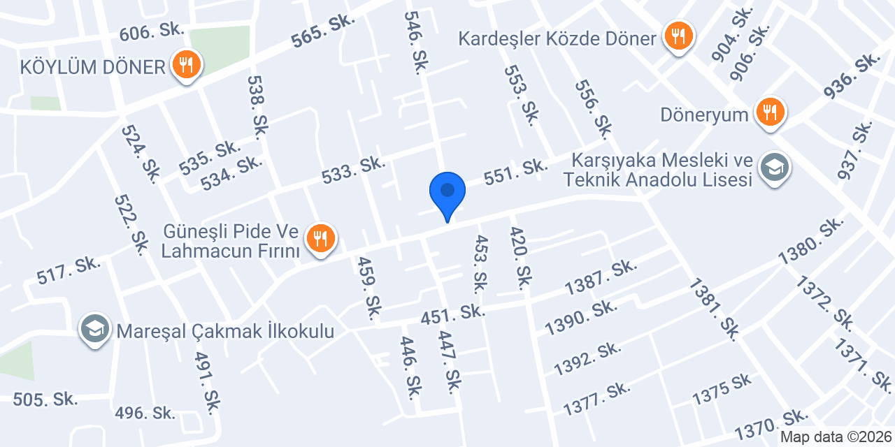 2M Teknik konumu