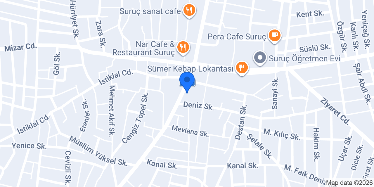 Severse Döner konumu
