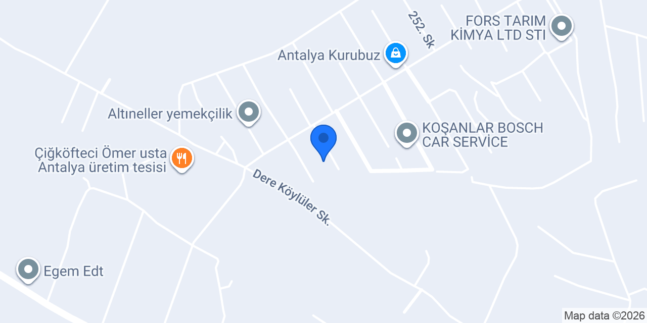 Biccer Savunma Sanayi konumu